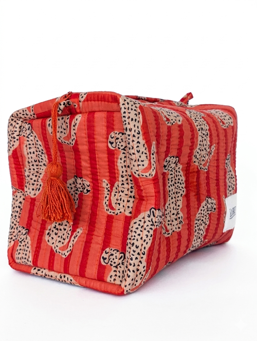 Sunset Leopard | Washbag